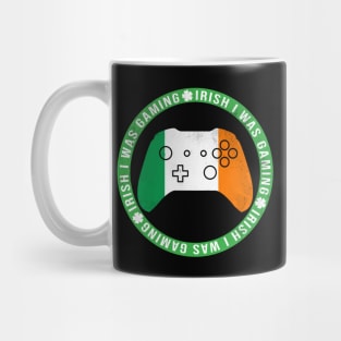 Irish I Was Gaming Funny St Patricks Day Mug